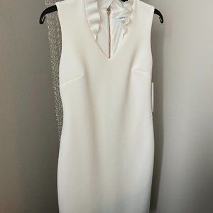 Calvin Klein Midi Dress in White